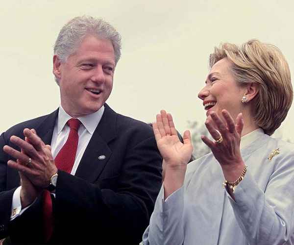  The Clintons Claim America Is on the Edge of Losing Democracy