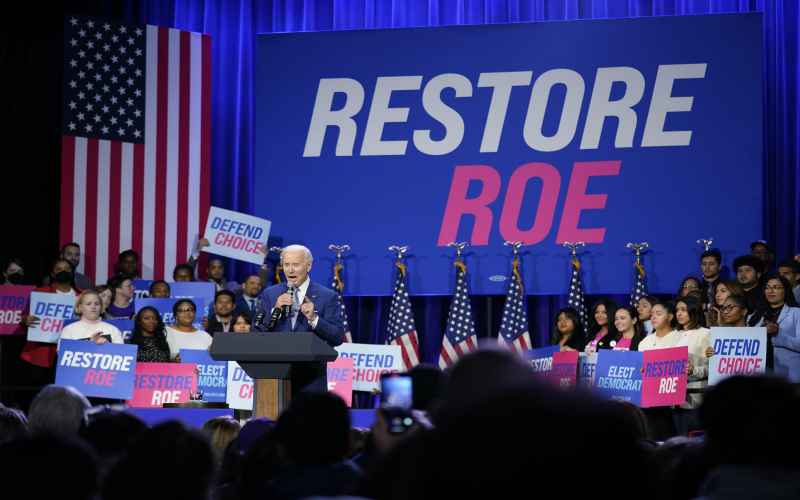 Biden Vows Abortion Legislation as Top Priority Next Year