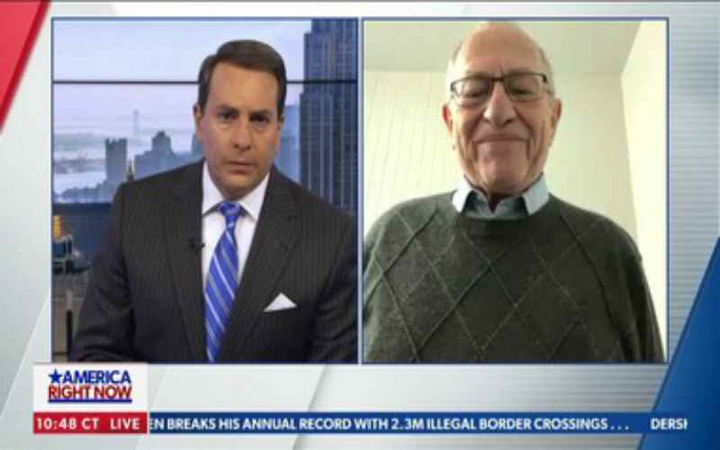  Alan Dershowitz to Newsmax: We Learned More ‘About the Russia Hoax’