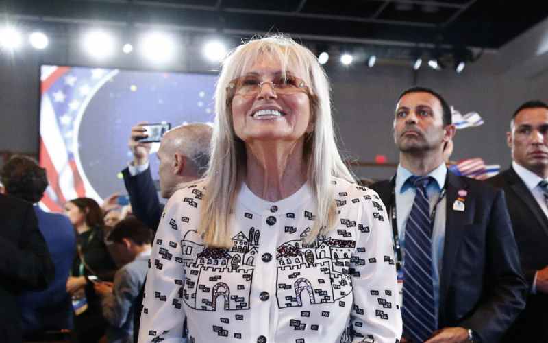  GOP Megadonor Miriam Adelson Staying Out of ’24 Primary