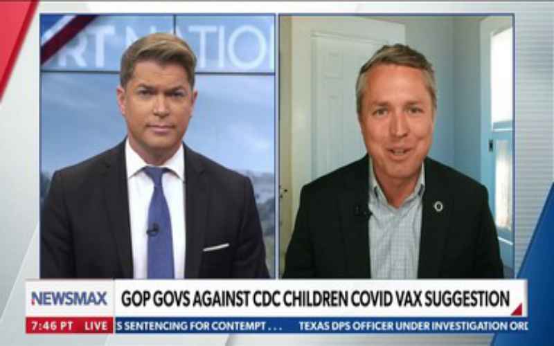  Texas State Rep. Harrison to Newsmax: Deferring to CDC Dereliction of Duty