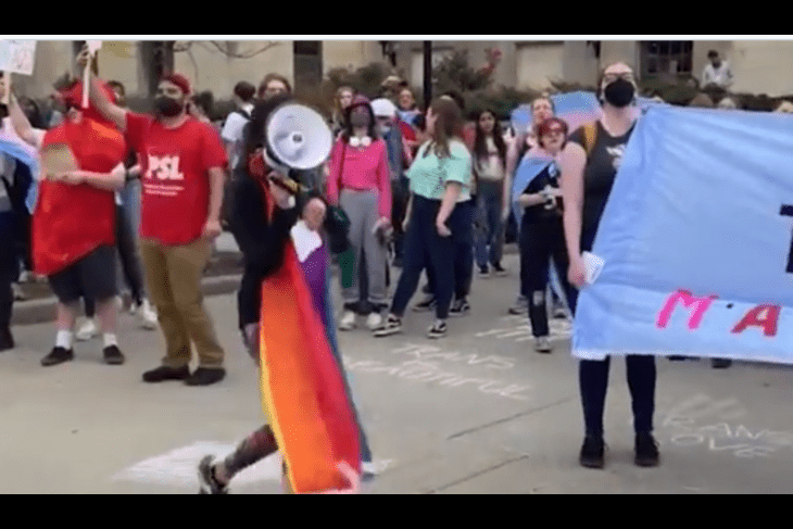  Leftist Protesters Get Triggered by Matt Walsh, Go Wild and Even Eat the Bible