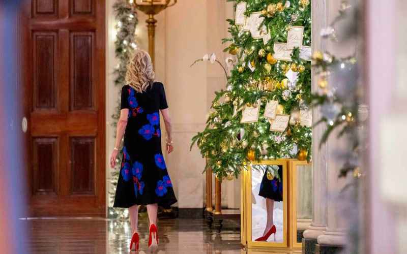  There’s Something Inexcusably Missing From Jill Biden’s Christmas Display