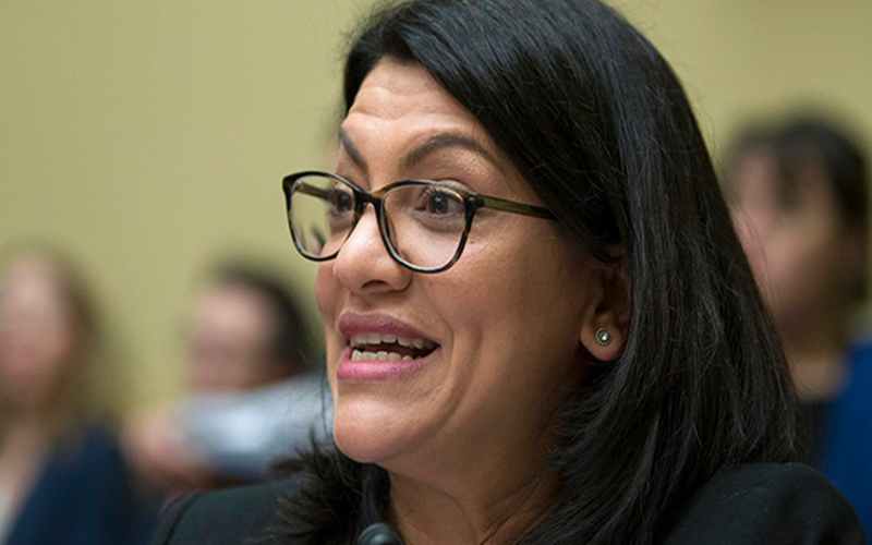  Rashida Tlaib Throws Support to Group That Rioted Against Police in Atlanta and Faces Charges of Dom