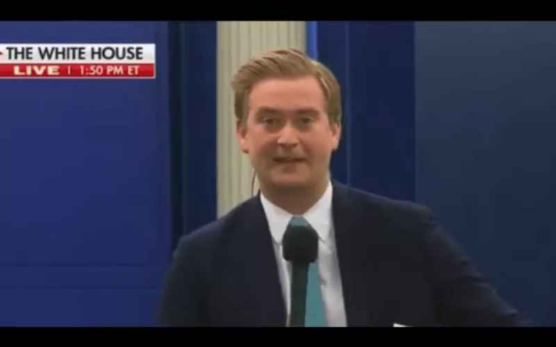  Peter Doocy Reveals the Question the WH Was Trying to Avoid by Skipping Over Him