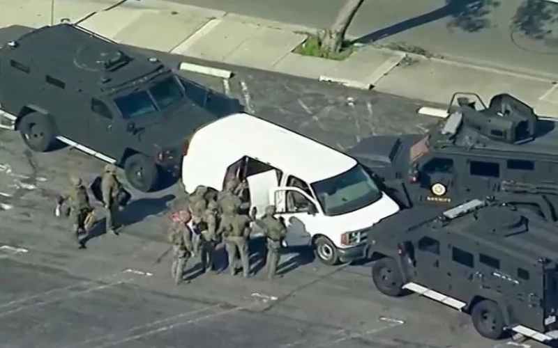 BREAKING: Driver of Van Reportedly Linked to Monterey Park Shooting Dead After Standoff