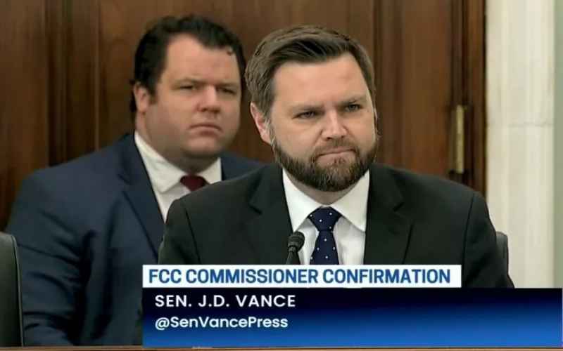  J.D. VANCE SMOOTHLY CONFRONTS FCC NOMINEE GIGI SOHN IN SPICY EXCHANGE OVER TWITTER HISTORY