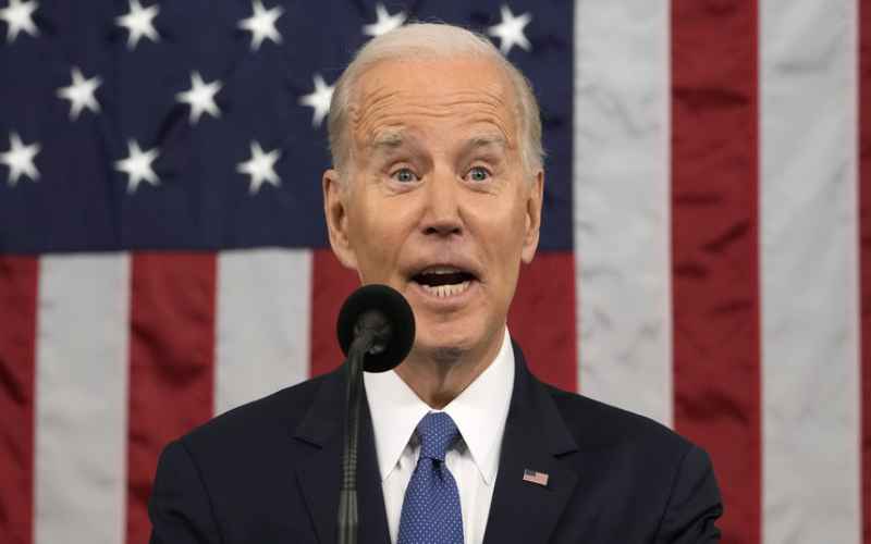  AMIDST A FIGHT WITH THE TELEPROMPTER, JOE BIDEN GHOULISHLY POLITICIZES THE MSU SHOOTING
