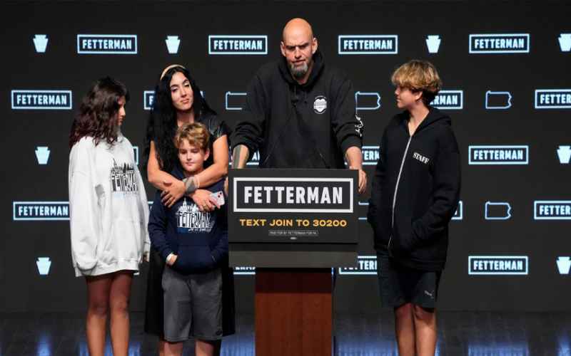 BREAKING: JOHN FETTERMAN HOSPITALIZED AT WALTER REED FOR SEVERE DEPRESSION