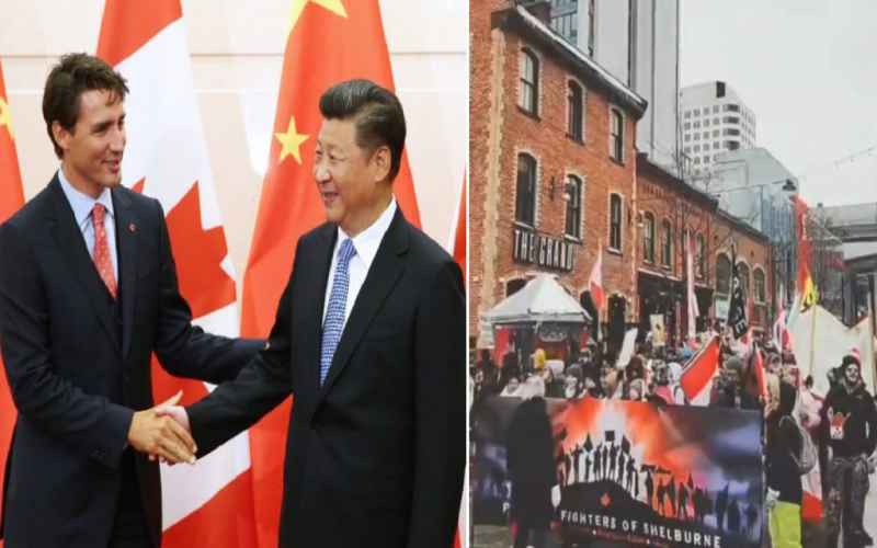 CANADIANS TAKE TO STREETS TO DEMAND TRUDEAU’S OUSTER AFTER SPY AGENCY REVEALS CHINESE INTERFERENCE I