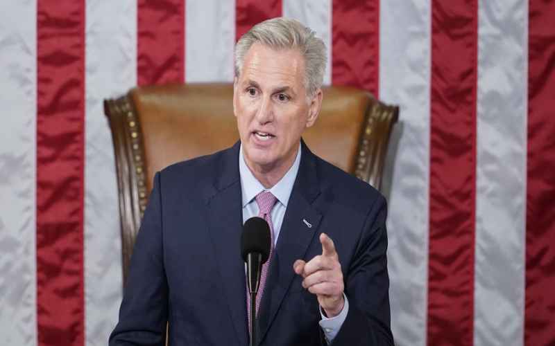 KEVIN MCCARTHY GOES THERE IN SPEECH, GOES OFF ON ADAM SCHIFF AND ERIC SWALWELL FOR LYING