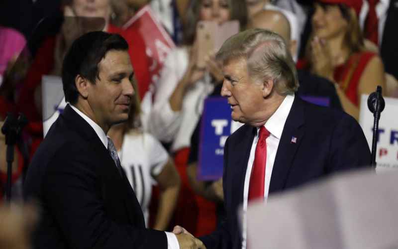  Trump Comically Claims He ‘Appointed’ DeSantis as Governor of Florida, After DeSantis Responds to VP Question