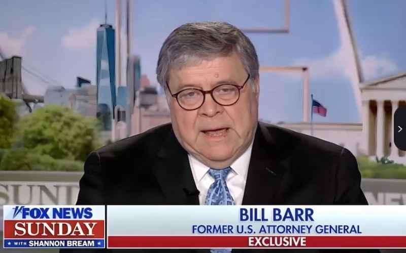  Former AG Barr Says Trump Shouldn’t Testify in Criminal Hush Money Case Because ‘He Lacks All Self-Control’