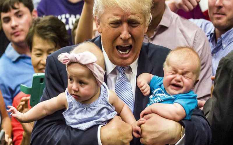  OPINION: TRUMP IN CAMPAIGN AD VOWS TO END BIRTHRIGHT CITIZENSHIP, ‘HEY, DJT, LEAVE THEM KIDS ALONE’