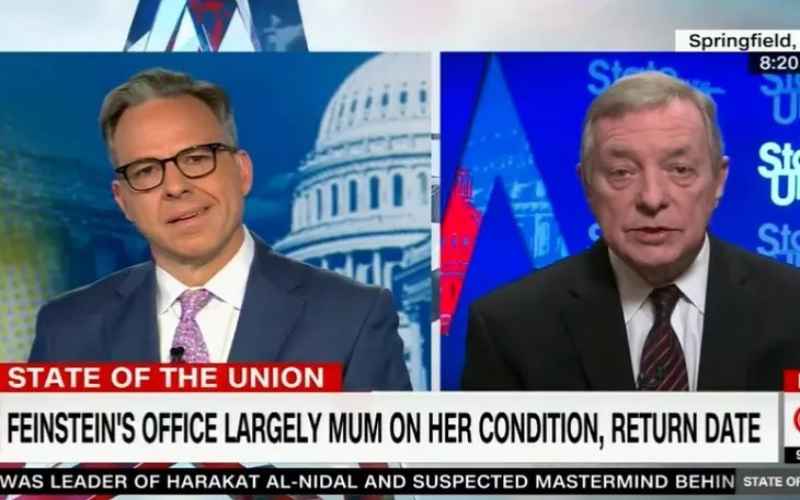  CNN’S JAKE TAPPER TELLS ON HIMSELF IN CONTENTIOUS EXCHANGE WITH DICK DURBIN ON DEM SCOTUS WOES