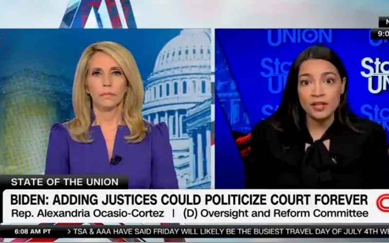  AOC WANTS TO SUBPOENA, INVESTIGATE, AND EVEN IMPEACH SUPREME COURT JUSTICES