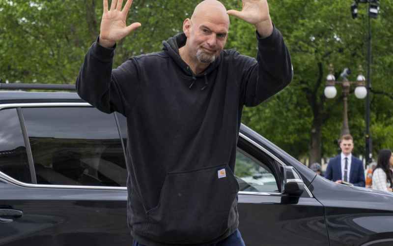 HOT TAKES ON FETTERMAN — AND WHAT THE HECK IS THAT MASK HE’S CARRYING?