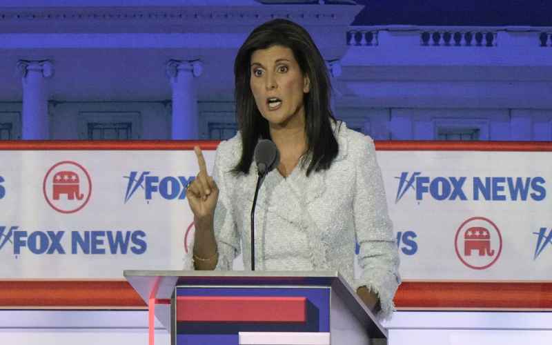  NIKKI HALEY GOES FULL WAR HAWK WHILE SUPPORTING MORE FUNDING FOR UKRAINE