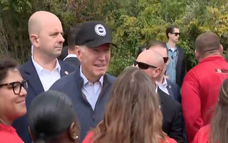  GERIATRIC CONFUSION AND PANDERING ABOUND DURING JOE BIDEN’S TRIP TO THE UAW PICKET LINE