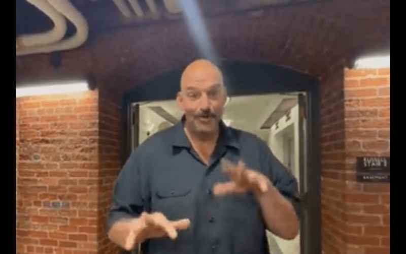  JOHN FETTERMAN’S REACTION TO THE IMPEACHMENT INQUIRY MAY JUST BE THE MOST BIZARRE TAKE YOU’LL SEE