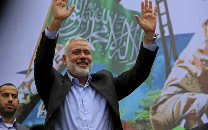  HAMAS LEADER ISSUES WARNING TO ARAB NATIONS THAT NORMALIZED RELATIONS WITH ISRAEL