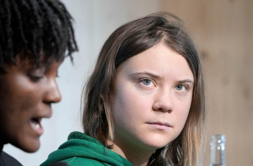  CRAZINESS ERUPTS AS MAN TRIES TO STOP GRETA THUNBERG TURNING CLIMATE DEMO INTO ANTI-ISRAEL RALLY