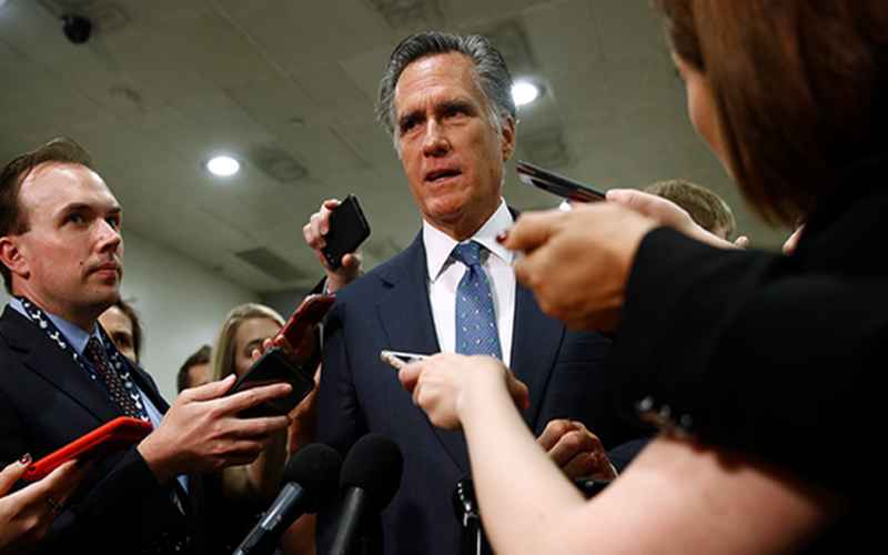  MITT ROMNEY GIVES MIND-NUMBINGLY RIDICULOUS ANSWER ON BIDEN IMPEACHMENT INQUIRY