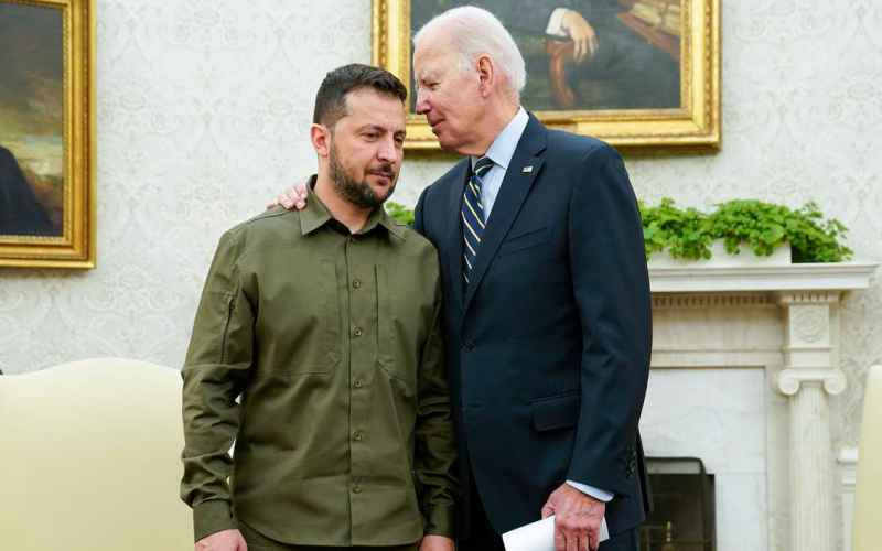  BIDEN REMARKS AT BRIEFING WITH ZELENSKY SHOW EXACTLY HOW TWISTED HIS PRIORITIES ARE