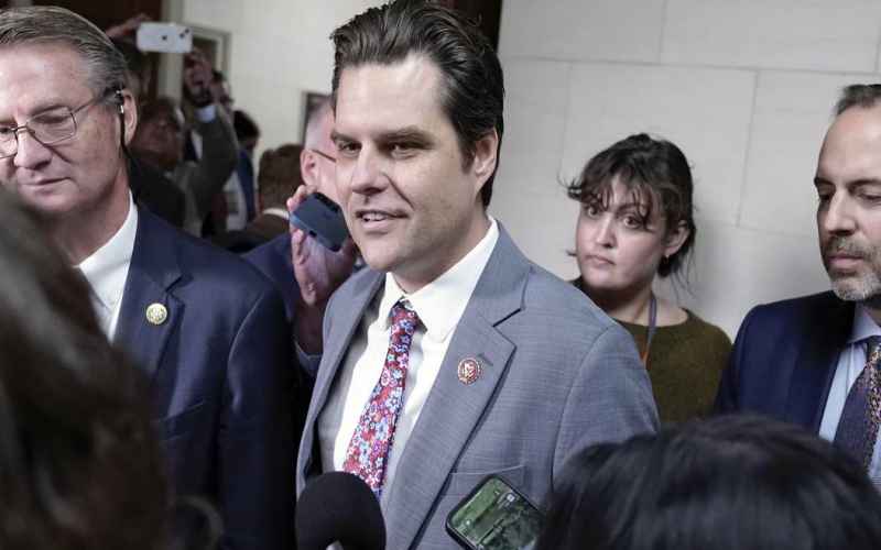  MATT GAETZ ABSOLUTELY WRECKS JAMAAL BOWMAN WHILE EXPLAINING HIS VOTE AGAINST EXPELLING GEORGE SANTOS