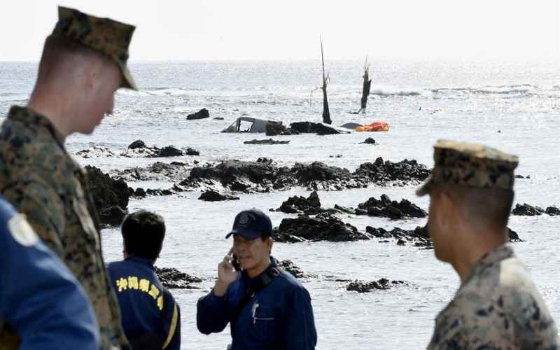  US MILITARY GROUNDS ENTIRE V-22 OSPREY FLEET AFTER FATAL CRASH OFF JAPAN