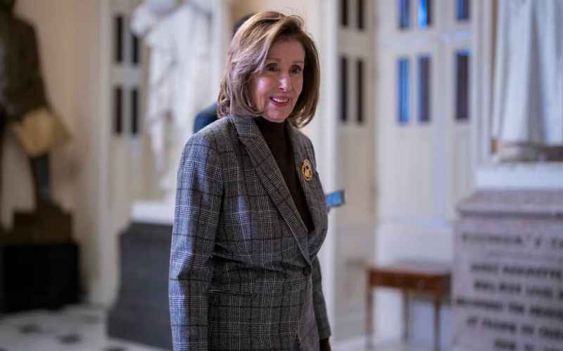  BARELY COHERENT NANCY PELOSI SAYS STATES CAN OVERRULE CONSTITUTION, BAN TRUMP FROM THE BALLOT