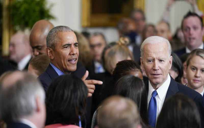  REPORT: OBAMA WORRIED ABOUT 2024 BIDEN CAMPAIGN, AIDES DISH ON TENSION BETWEEN CAMPS