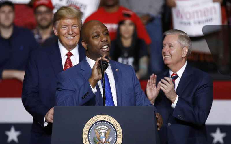 TIM SCOTT SET TO SNUB FELLOW SOUTH CAROLINIAN NIKKI HALEY, ENDORSE DONALD TRUMP