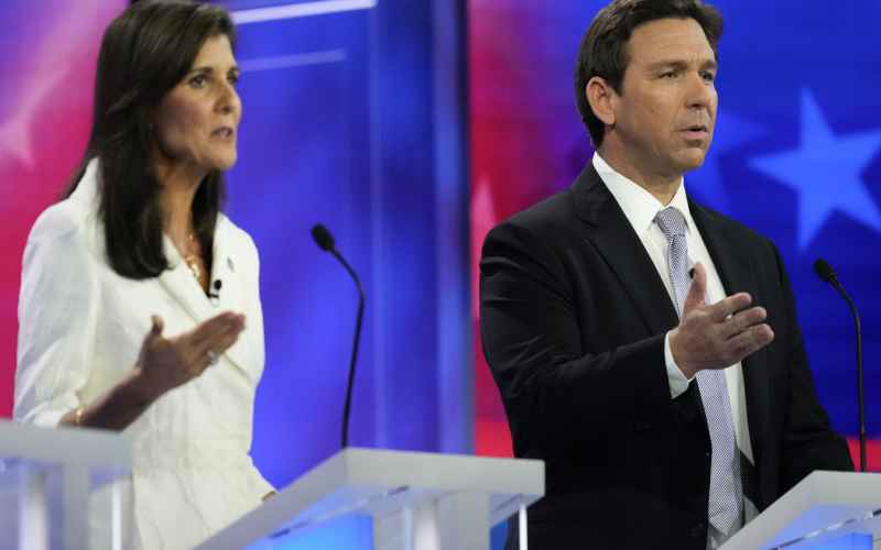  DESANTIS AND HALEY GIVE THE RIGHT ANSWER ON THE QUESTION OF A TRUMP PARDON