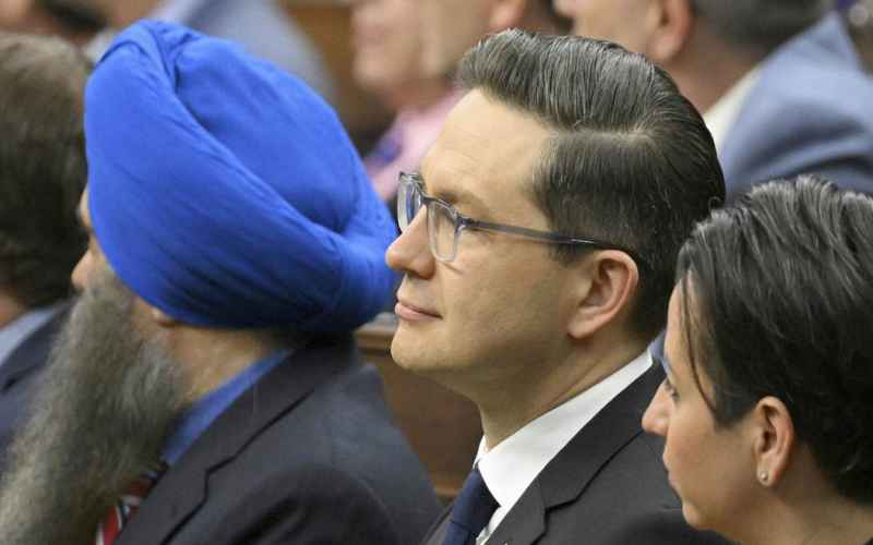  CANADIAN CONSERVATIVE POILIEVRE BLASTS LIBERAL PARTY FOR PAYING OUT MILLIONS TO COVID APP COMPANY