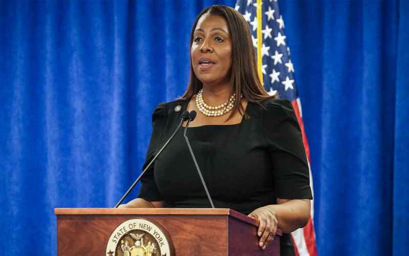  NEW YORK AG LETITIA JAMES THREATENS TO SEIZE TRUMP’S PROPERTY IF HE DOESN’T PAY FINE IN CIVIL FRAUD