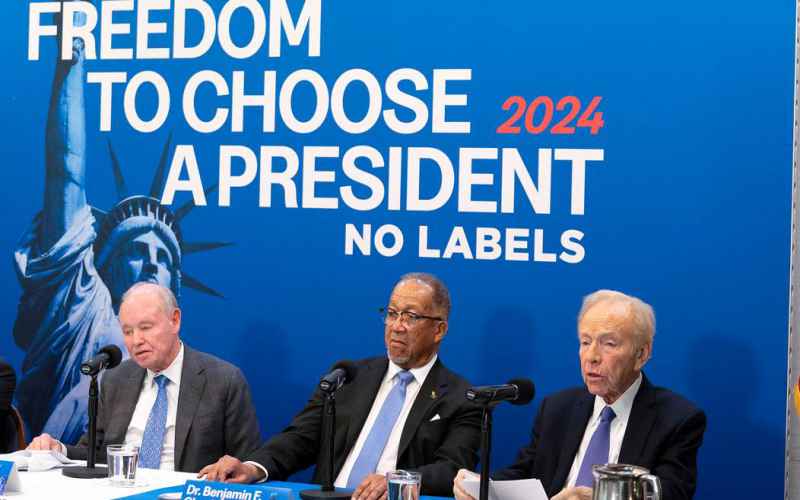  No Labels, No Presidential Candidate – Yet