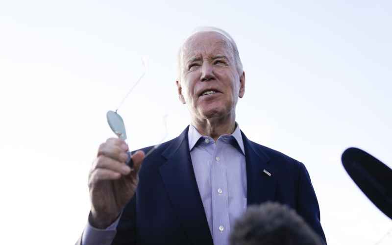  Biden Proves He Can’t Answer Without a Script When Asked About Ukraine/Israel Spending Bills
