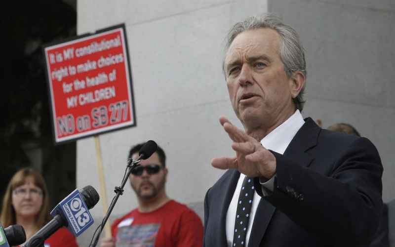  RFK Jr. Bashes Biden, Trump, and Harris in Presser After Biden Dropped Out