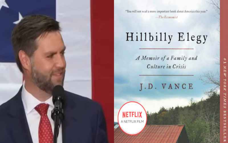  JD Vance’s ‘Hillbilly Elegy’ Reaches the Top of the New York Best Seller’s List After Receiving