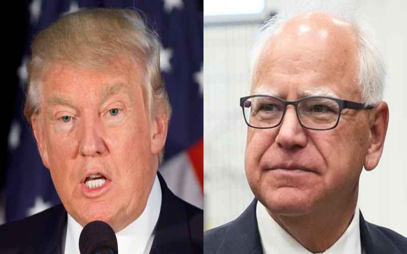  Trump Responds to Minnesota Gov Tim Walz’s VP Nomination With Two Words