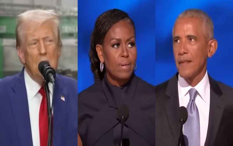 Trump Gives Obamas New Monikers After They Trashed Him at DNC