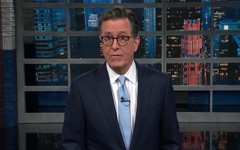  WATCH Left-Wing Audience’s Hilarious Reaction to Stephen Colbert Interviewing