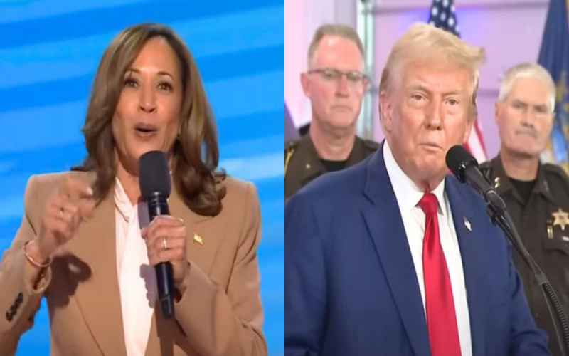  Harris Blames Trump for Botched Afghanistan Withdrawal in Blistering Statement