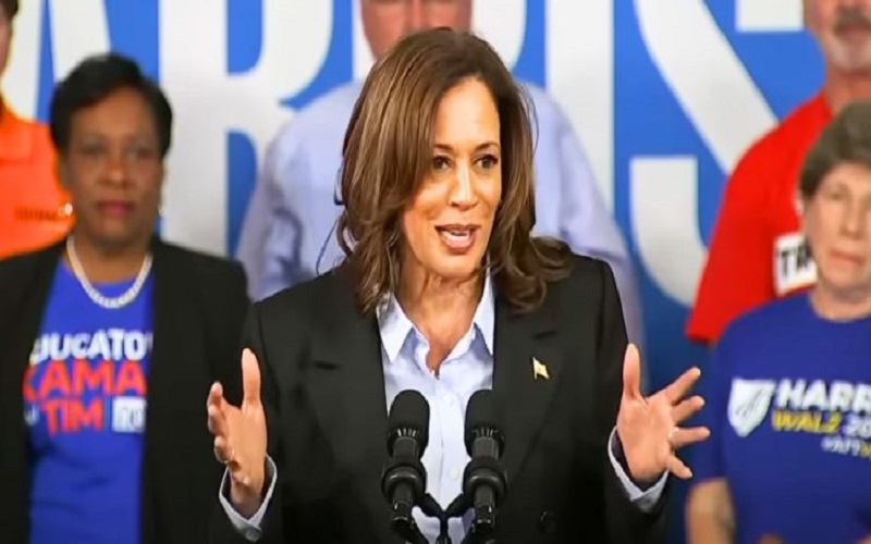  Watch Harris Unveils New ‘Fake Accent’ During Speech, Sparking Mixed Reactions
