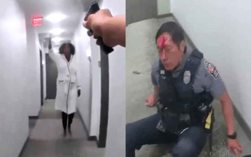  Georgetown and BLM Under Fire for Supporting Knife-Wielding Woman Who Nearly Killed Officer