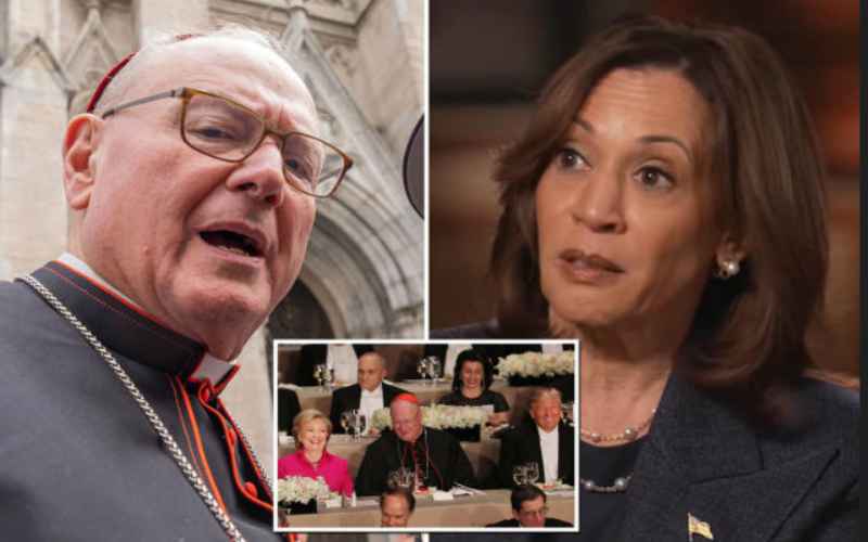  Cardinal Dolan ‘Disappointed’ Harris Skipping Al Smith Dinner
