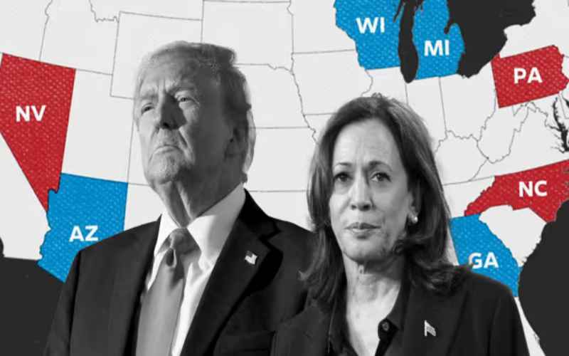  WSJ Poll Swing State Voters Say Trump Better on Foreign Policy