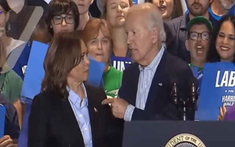  Biden Links Kamala Harris to His Administration’s Policies