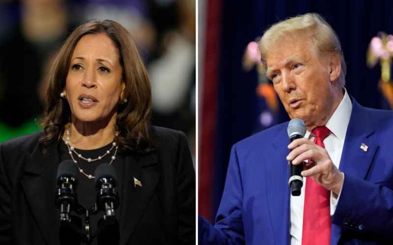  Harris Hurls Rhetoric She Slams Trump for Using